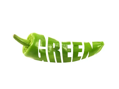 Green Chilli chilli designing graphic design green green chilli manipulate ui vegetable wrap content