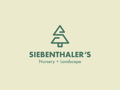 Garden Center Logo brand identity branding garden icon identity line art logo modern plants simple logo typography