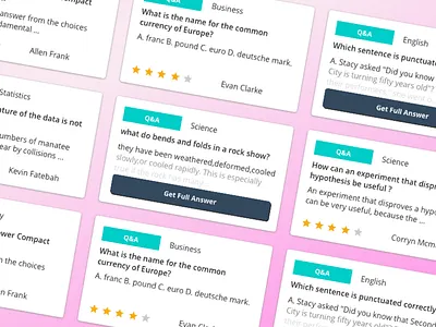 StudySoup Q&A Material Cards homework qa study studysoup ui