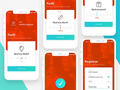 Fitness app app fictional fitness healthy lifestyle runners sign up