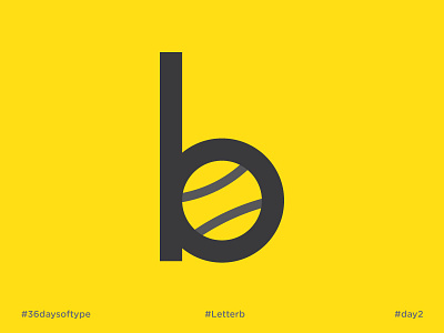 36 days of type Letter B 36daysoftype b design lettering