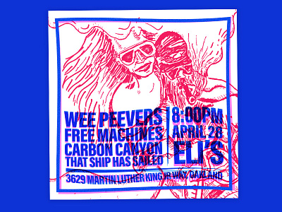 Flyer #1 2018 flyer illustration punk