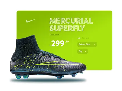 Nike product shot 012 daily ui ecommerce football nike product soccer