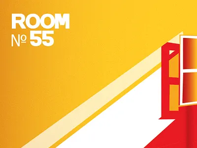 Room 55 illustration light room window