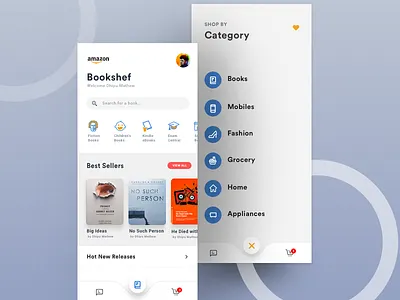 Amazon Mobile app Experience amazon amazon mobile dhipu dhipu mathew inspire uxd ios