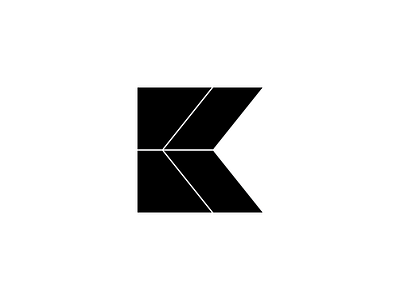 [K] 36days k 36daysoftype geometric letter symbol type typography
