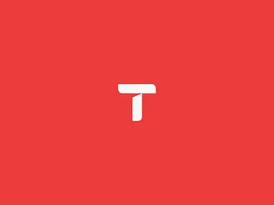 Logo Concept Design for Travio App branding concept design flat letter logo monogram simple symbol t type