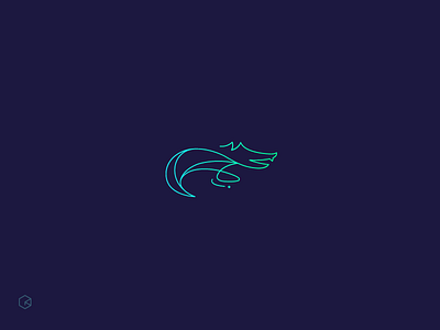 Alligator Time alligator animal fresh green icon lines organic social work symbol