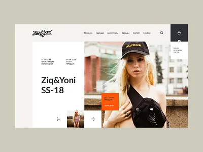 Ziq&Yoni concept design site ui ux web web design webdesign website