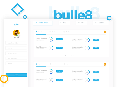 Bull8 mobile uiux