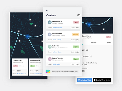 Layers Contact Mobile View contact crm layers mobile