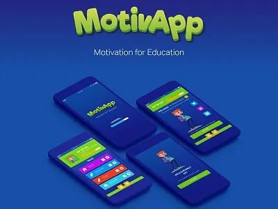 MotivApp UX/UI Design graphic design ui ux