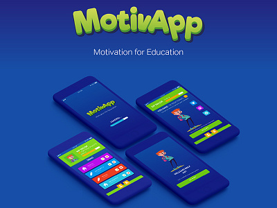 MotivApp UX/UI Design graphic design ui ux