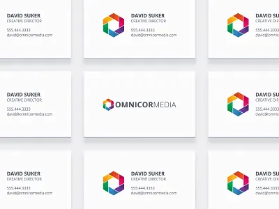 Omnicor Media Business Cards business card