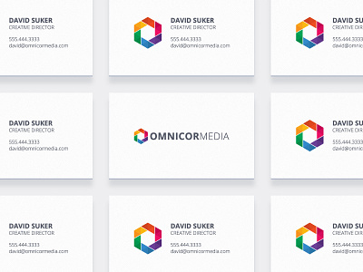 Omnicor Media Business Cards business card