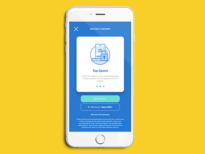 Paywall Screen Concept #2 app concept interface paywall ui ux