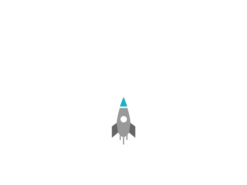 Blast off! animation design education fun rocket space