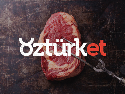 Öztürk Et Logo angus beef bison bovine bull butcher calf cattle cow horn ox taurus