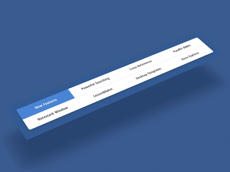 Marketing Navigation Concept flinto id prototype ui ux