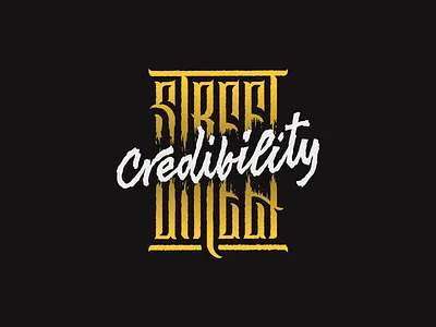 Street Credibility credibility kyrgyzstan lettering shift street