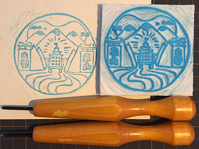 A stamp for Northeastern University stamp