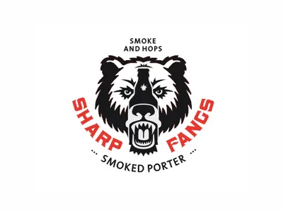 Sharp Fangs bear beer bottle fangs porter sharp smoked