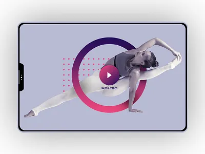 Event app landing page event app geometric george samuel landing landing page meditation parallex purple trending2018 website yoga