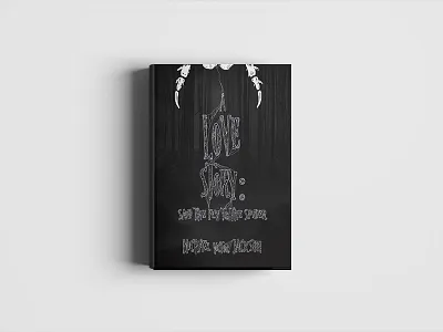Love Story book cover books spider spiders web typography