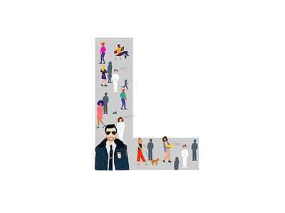 L is for Leftovers 36days 36days l 36daysoftype 36daysoftype 05 illustration leftovers netflix series