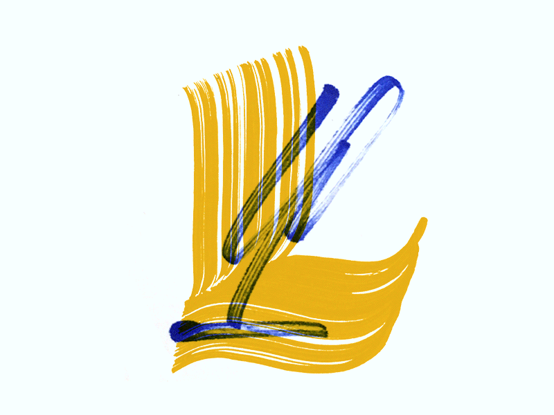 LLL 36days l 36daysoftype 36daysoftype05 brush calligraphy script