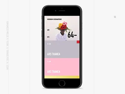 Flower #8 berlin concept grid mobile ui ux