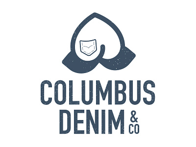 Columbus Denim & Co. icons logo logo design