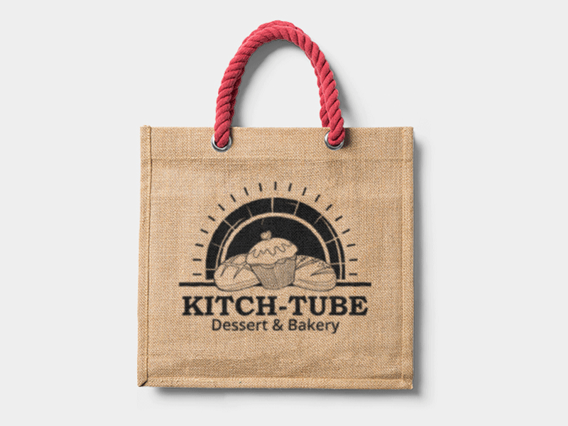 Kitch Tube art brand cake channel cook design illustrator kitch logo