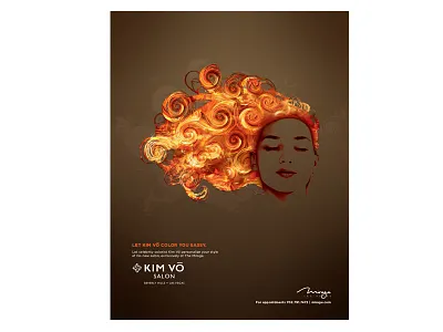 Kim Vo Salons Print Ad