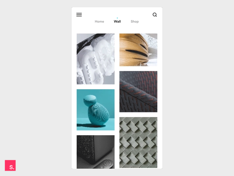 InVision Studio - Menu Interaction animation app experience interaction interface invision invision studio iphone motion prototype studio ui
