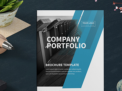 Company Profile Brochure brand brochure catalogs catalogue clean corporate customisable design free logo print template