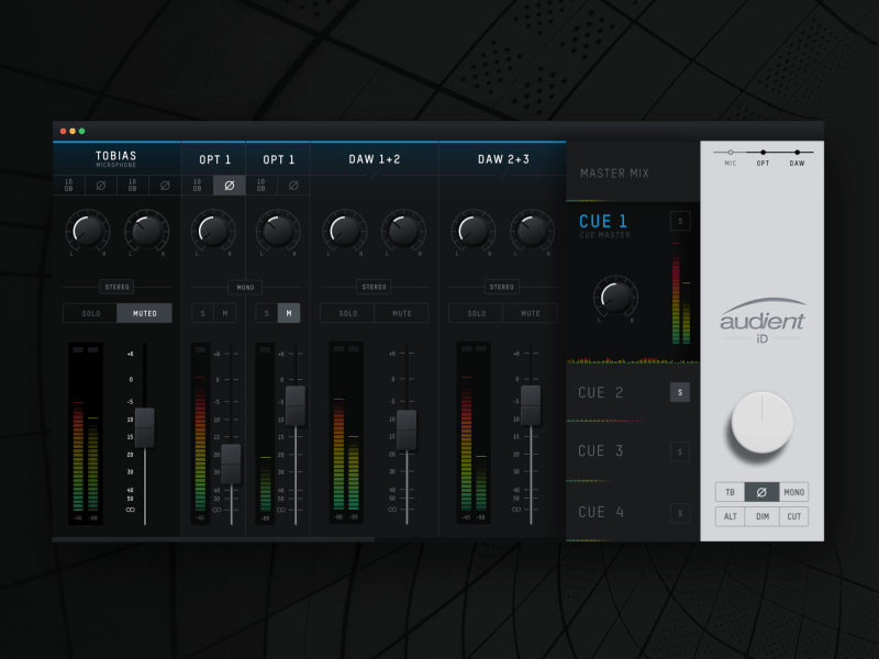 Audient Demo. All the animations animation audient audio audio app ease in interaction knob microinteraction motion motiongraphics volume