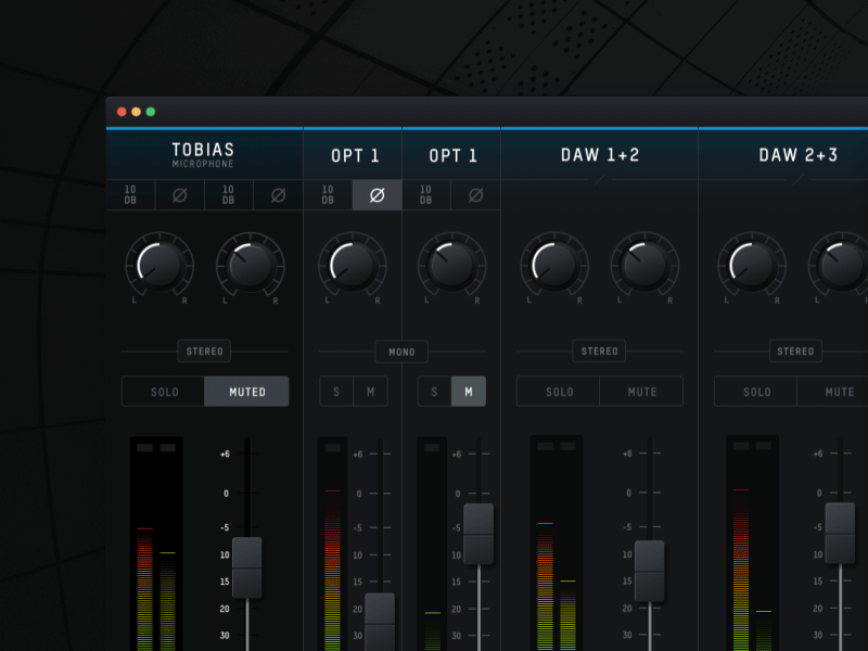 Audient Demo animation audient audio audio app ease in interaction knob microinteraction microinteractions motion motiongraphics volume