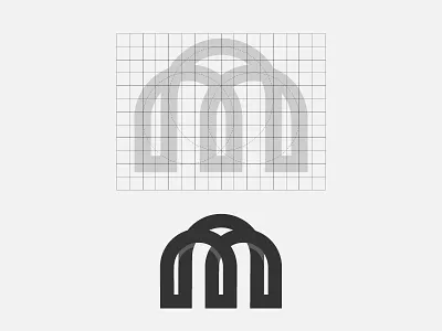 M of Margot brand branding design dribbble graphic graphicdesign inspire letter logo logodesign logotype trademark