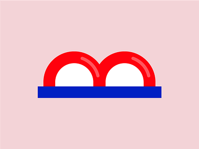 M is for "mind the gap" (London Underground) 36daysoftype design digital geometric graphic illustration lettering minimal typography underground vector