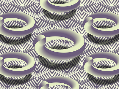 2018 Apr 15 - Daily Art colors daily illustrator ipad patterns shapes vector whorl