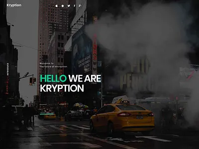 Project Kryption encryption kryption landing page website