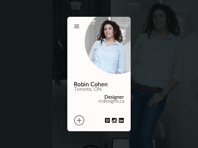 User Profile 006 clean dailyui design ux