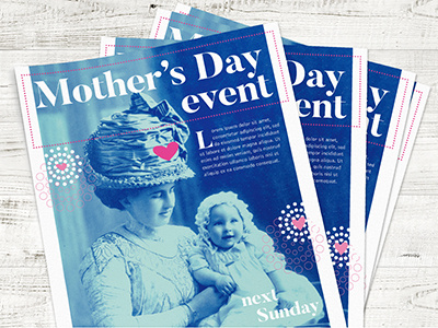 Mother's day event? indesign modern mothes day photoshop template