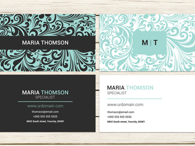 Modern Business Card Template business card calling card clean business card corporate business card design minimal minimal card modern business card stylish business card visiting card template