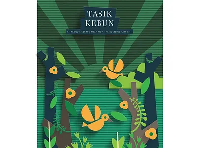 Tasik Kebun Poster Design art branddesign branding creative design poster posterdesign srvnt srvntmy