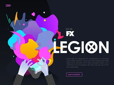 Legion card UI and Illustration abstract design digital illustration ui ux