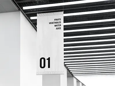 Grocery Aisle Sign clean flag minimal sign signage