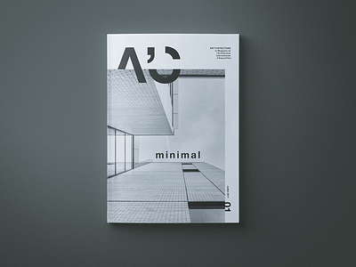 Art'Chitecture Editorial Design architecture architecture magazine clean cover editorial editorial design grid helvetica layout less is more simple minimal magazine typography