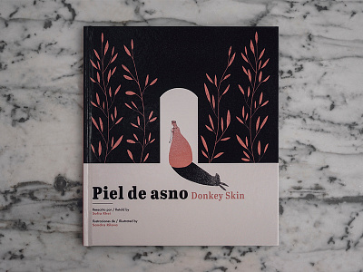 Donkeyskin book bookcover children editorial fairytales illustration